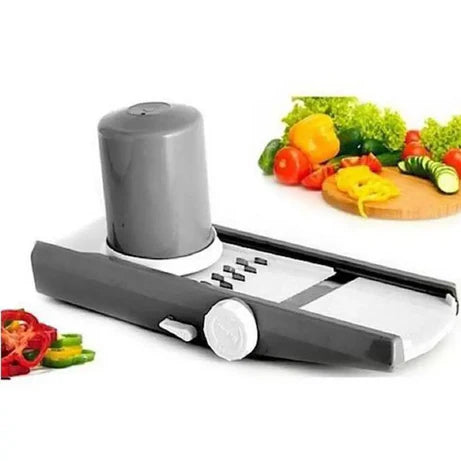 Imported Fast Vegetable Cutter & Slicer with Adjustable Blades