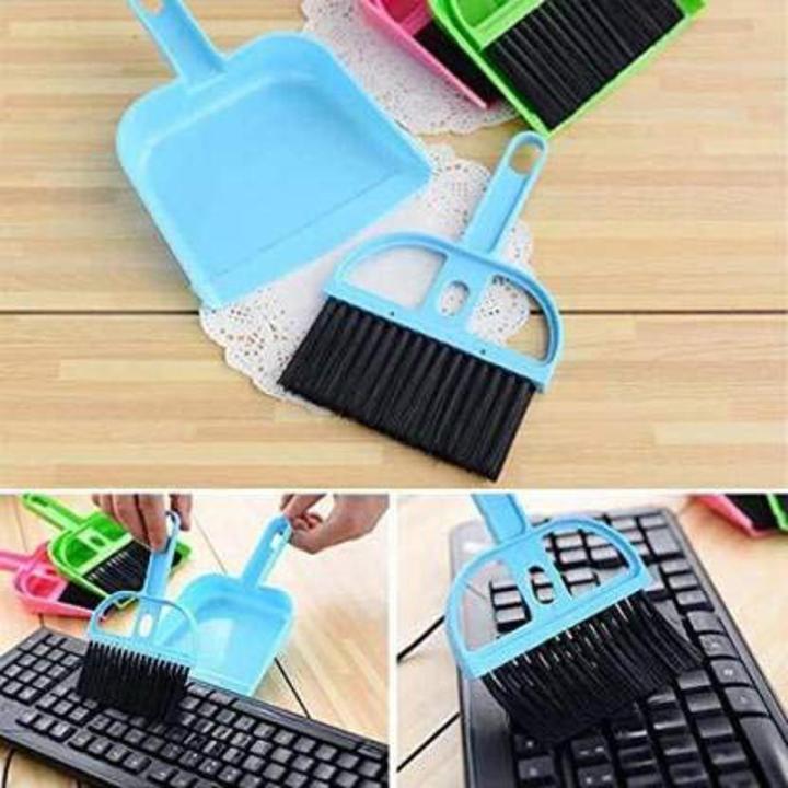 Mini Desktop Cleaning Brush & Dustpan Set for Home & Office