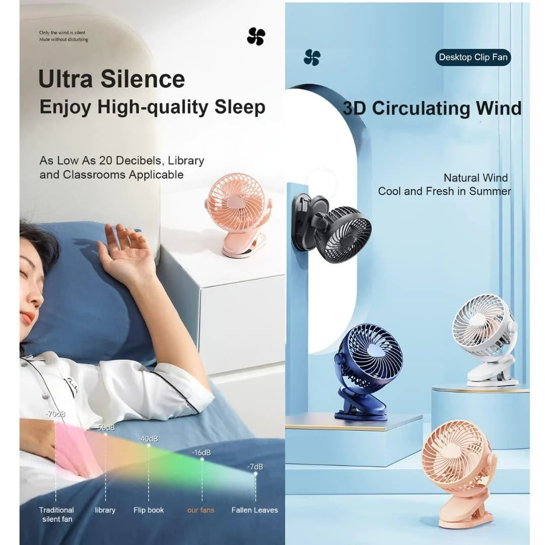 PORTABLE RECHARGEABLE FAN