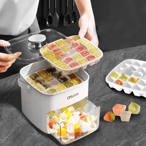 48 Grid Pressing Ice Cube Molds
