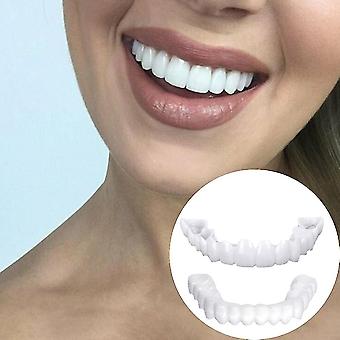 Snap On Smile Veneers Moldable False Teeth Kit for Men & Women
