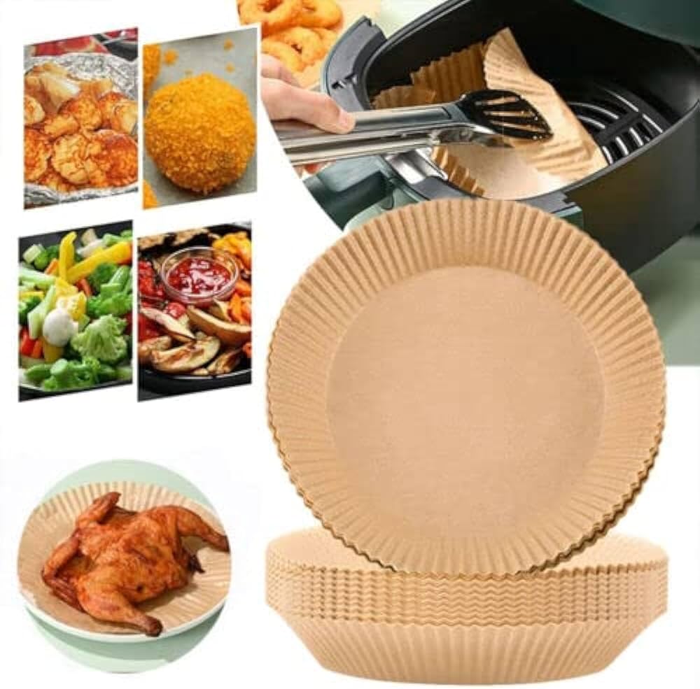 Disposable Air Fryer Paper Liners (50 Pcs)
