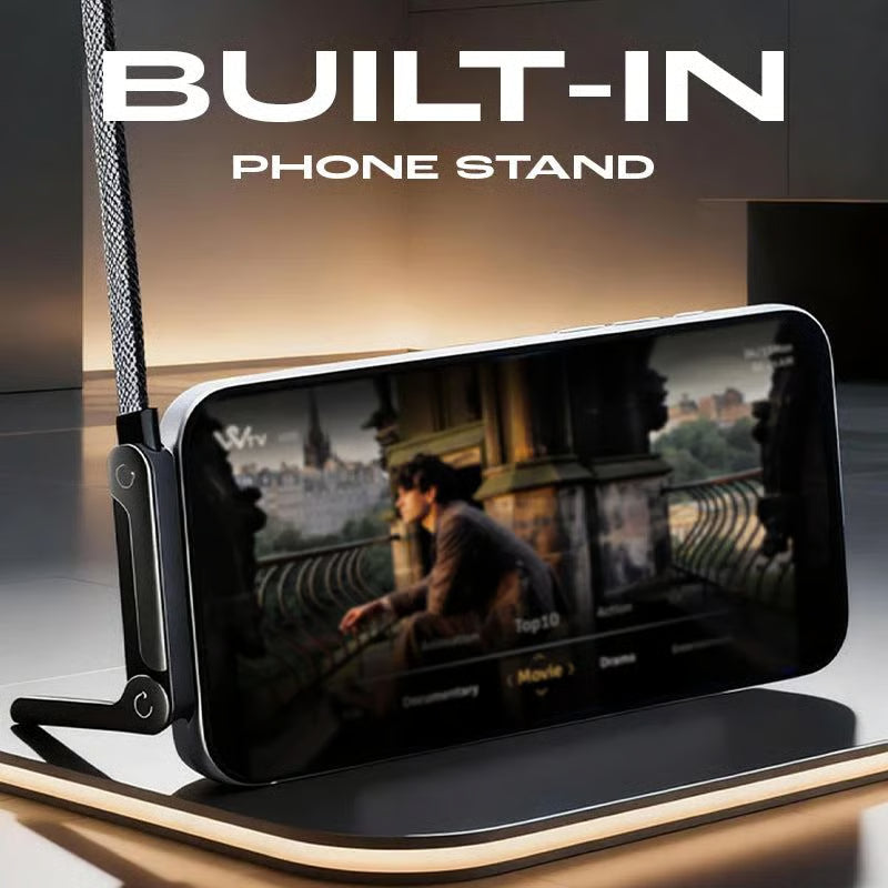 2-in-1 Fast Charging Cable with Phone Stand