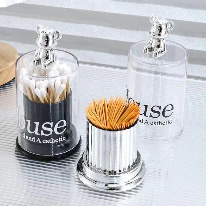Cute bear toothpick container – photo 3
