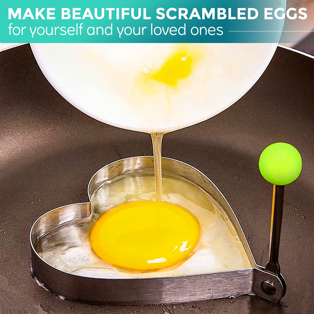 Pack of 4 Egg Shaping Molds