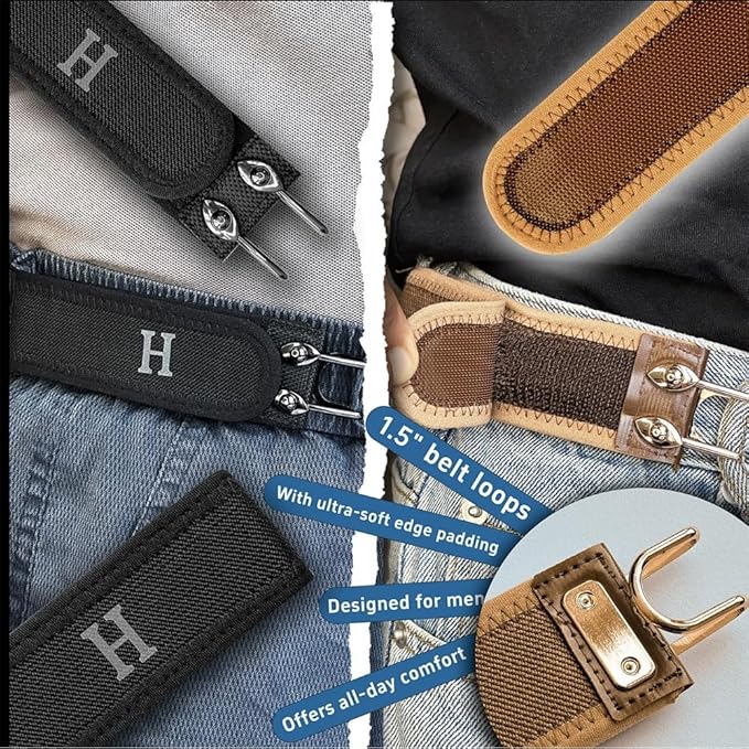 Premium Elastic Waist Buckle – 2 Pcs