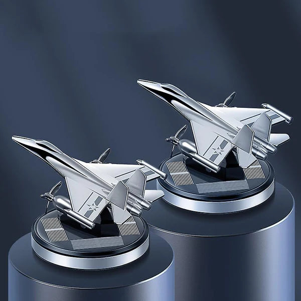 Solar-Powered Plane-Rotating Car Aromatherapy Diffuser