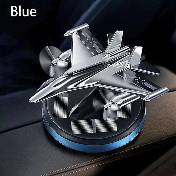 Solar-Powered Plane-Rotating Car Aromatherapy Diffuser
