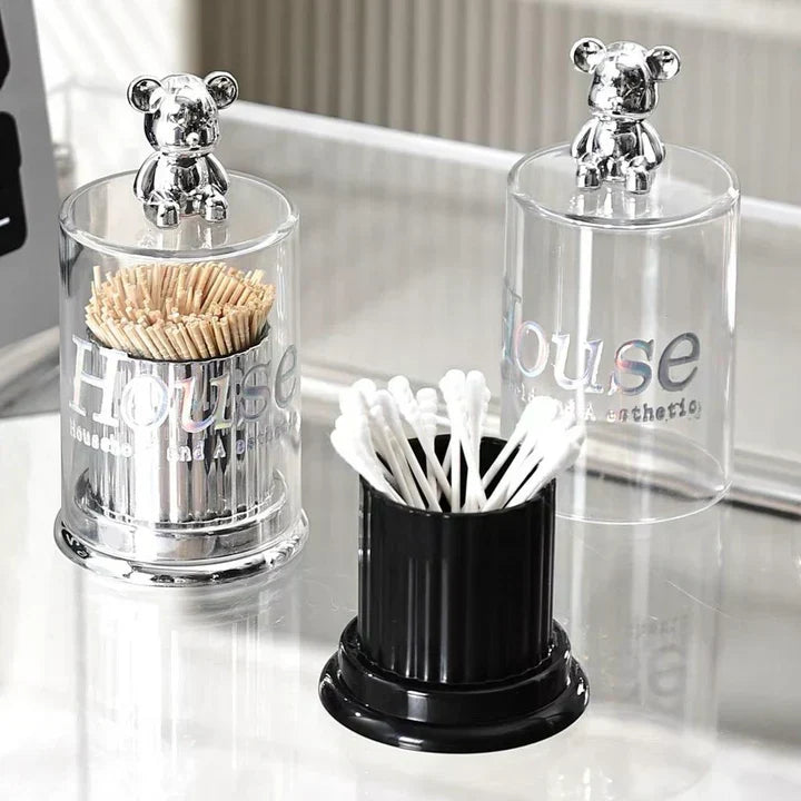Cute bear toothpick container – photo 4