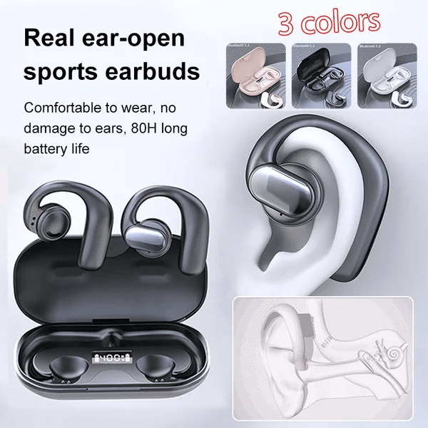 🔥LAST DAY SALE 49% OFF🔥TWS wireless bone conduction digital Bluetooth earbuds