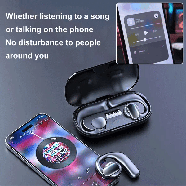🔥LAST DAY SALE 49% OFF🔥TWS wireless bone conduction digital Bluetooth earbuds