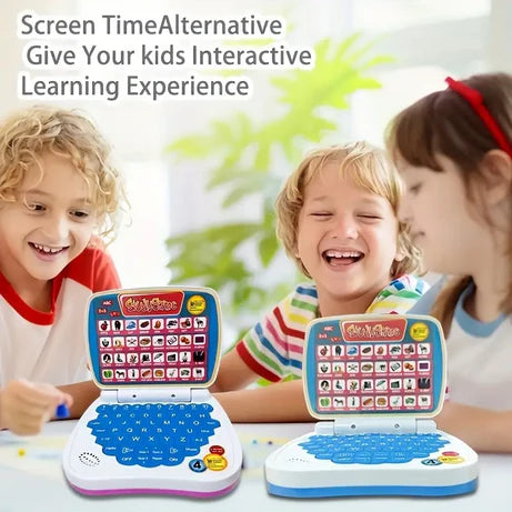 Mini Educational Toy Laptop with Learning Games for Kids 3+ Years