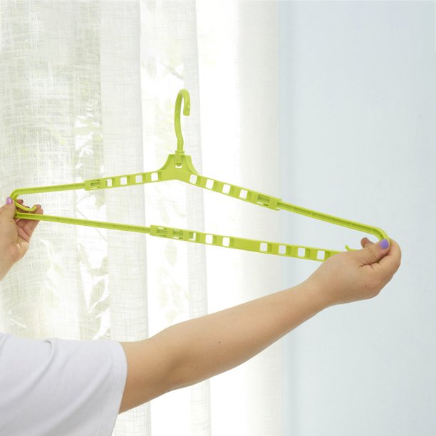 Buy 1 Get 4 Free Flexible Retractable Hangers 5 Pcs Closet Organizer