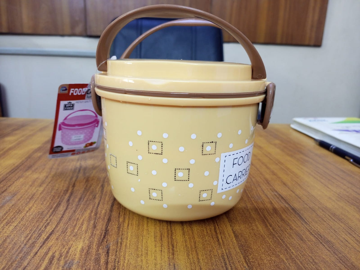 Double Layer Plastic Tiffin Lunch Box with Mini Steel Container