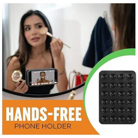 Pack of 2 Universal Silicone Suction Cup Mobile Phone Holders
