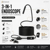 Waterproof Endoscope Camera for Inspection With 6 LED and Soft Cable