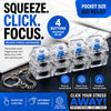 Stress Relief Fidget Clicker Keychain