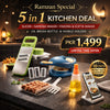5-in-1 Kitchen Deal Slicer Samosa Pakora Kofta Maker & Oil Brush