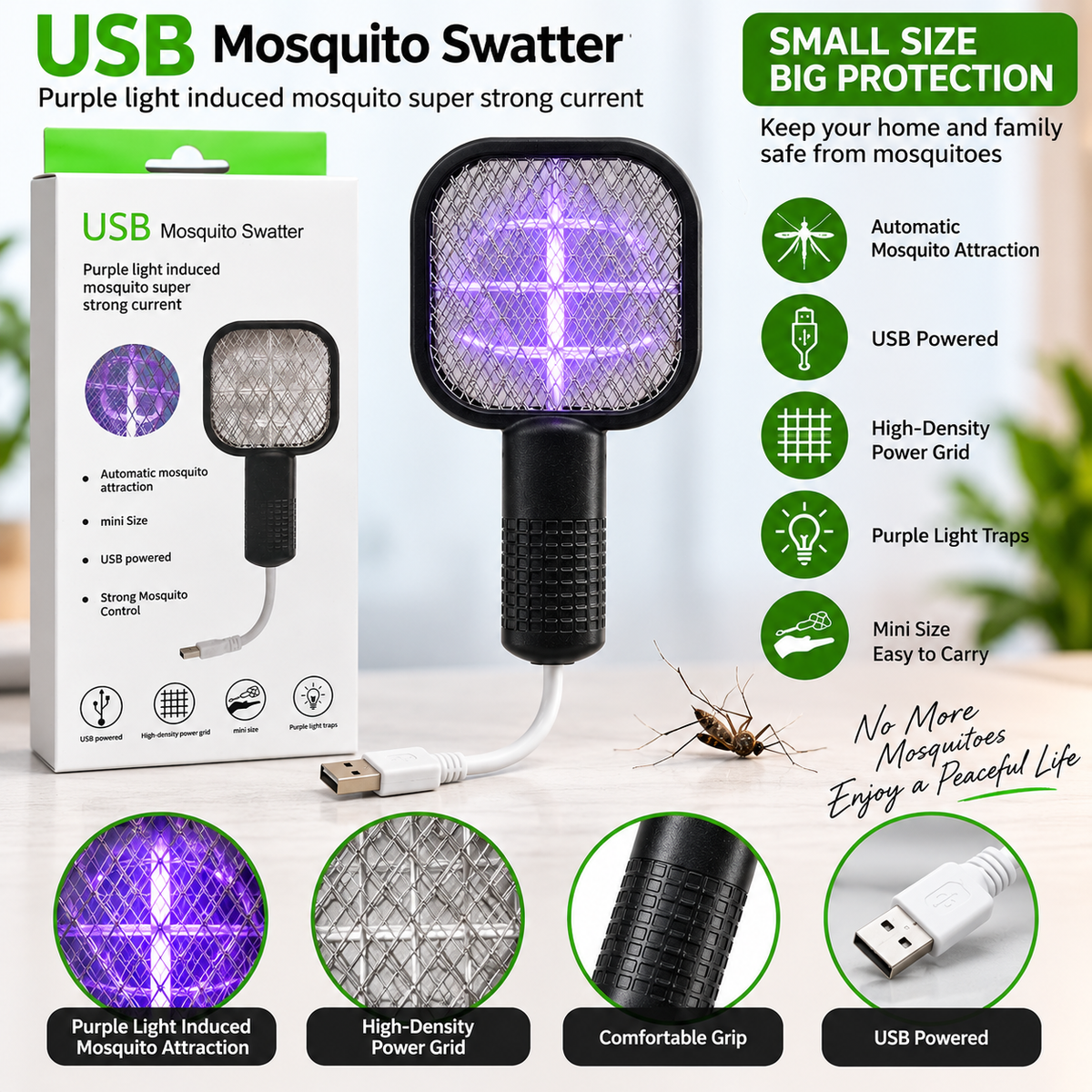 USB Mosquito Swatter