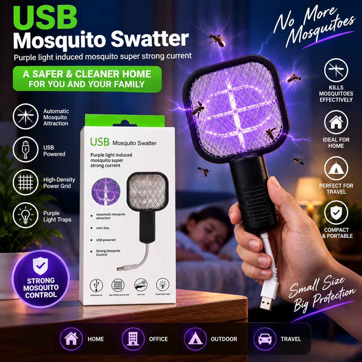 USB Mosquito Swatter