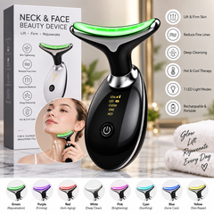 Neck & Face Beauty Device – 7 LED Light Modes