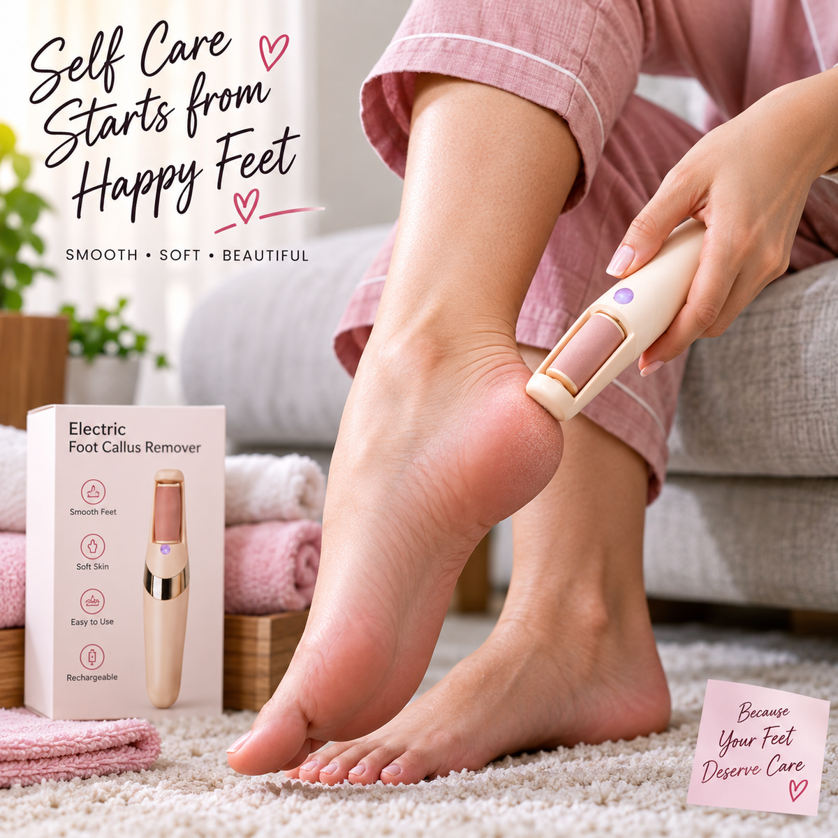 Title: Electric Foot Callus Remover