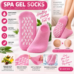 Premium Spa Gel Socks – Soft & Smooth Feet Care