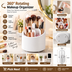 360° Rotating Makeup Organizer