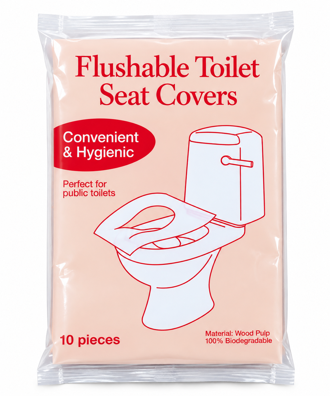 Flushable Toilet Seat Covers – Disposable & Hygienic