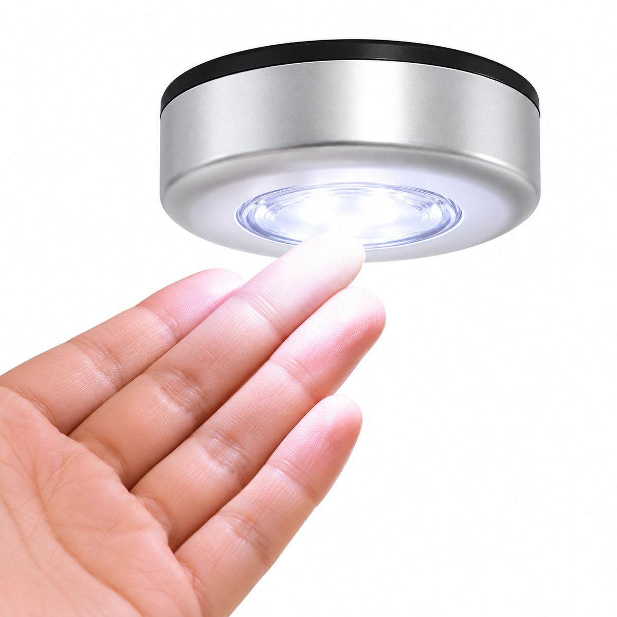 Wireless Touch LED Light – Bright Battery-Powered Cabinet & Under-Counter Lamp