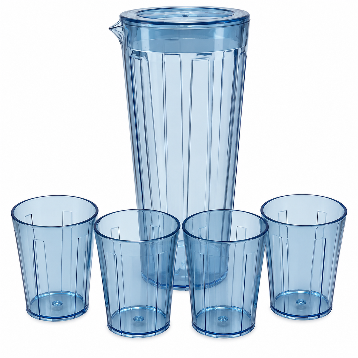 Premium Water Jug & Tumbler Set – Stylish 5-Piece Drinkware Set
