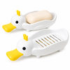 Cute Duck Soap Holder – Self-Draining Bathroom & Kitchen Soap Dish