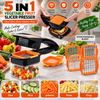 5 in 1 Vegetable Fruit Slicer Presser
