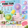 USB Rechargeable Mini Handheld Fan