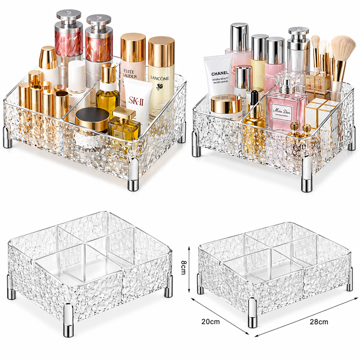 Luxury Acrylic Cosmetic Organizer
