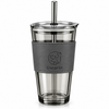 Premium Gucgres Glass Tumbler with Straw