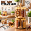 Rotary Spice Storage Jars