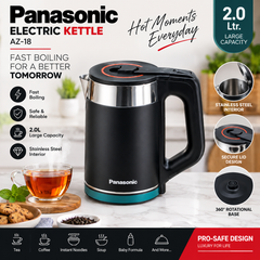 2.0L Stainless Steel Electric Kettle