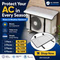 AC Outdoor Cover – Heat Insulation & Dust Protector