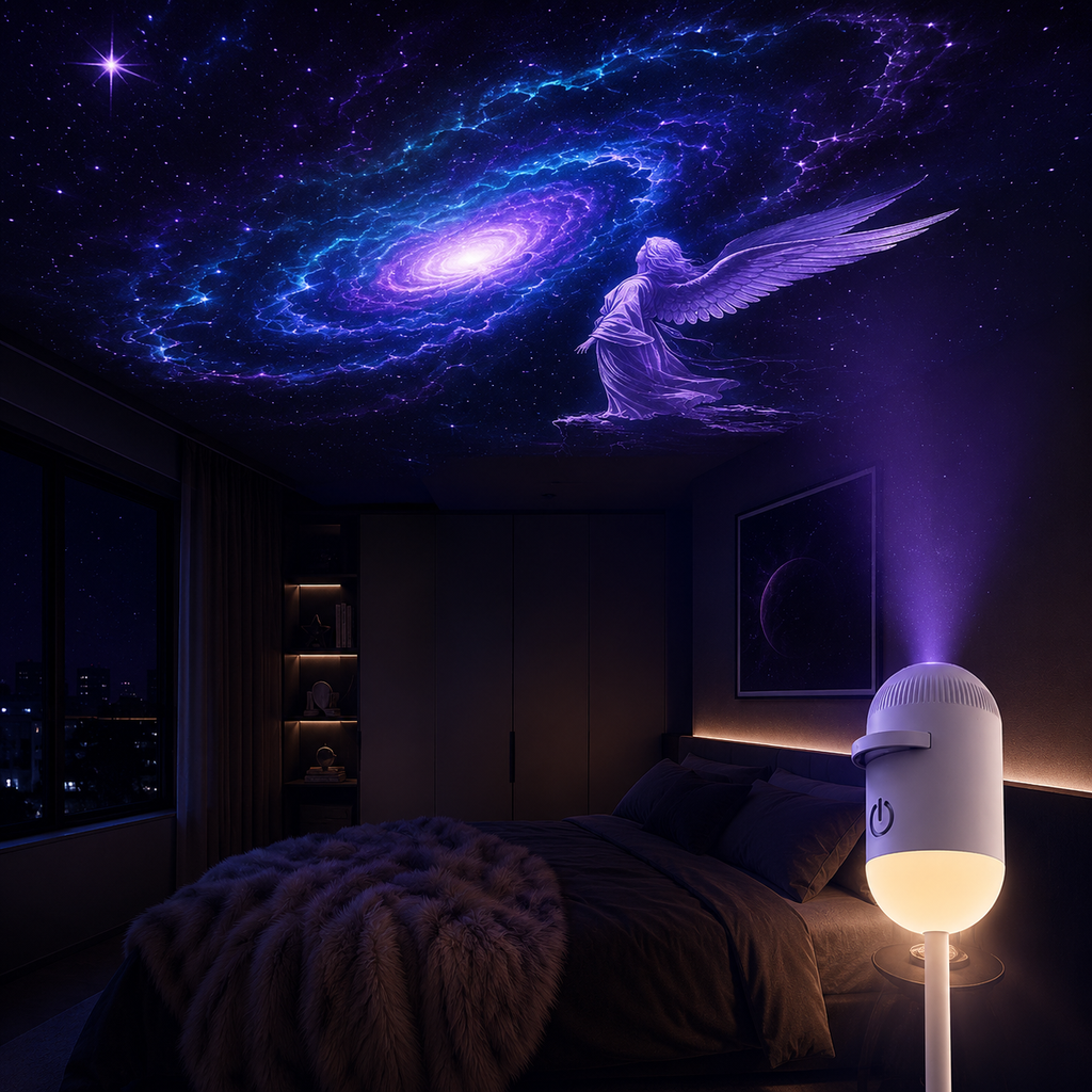 Aurora Galaxy Projection Lamp (3 Card in 1 Pack)