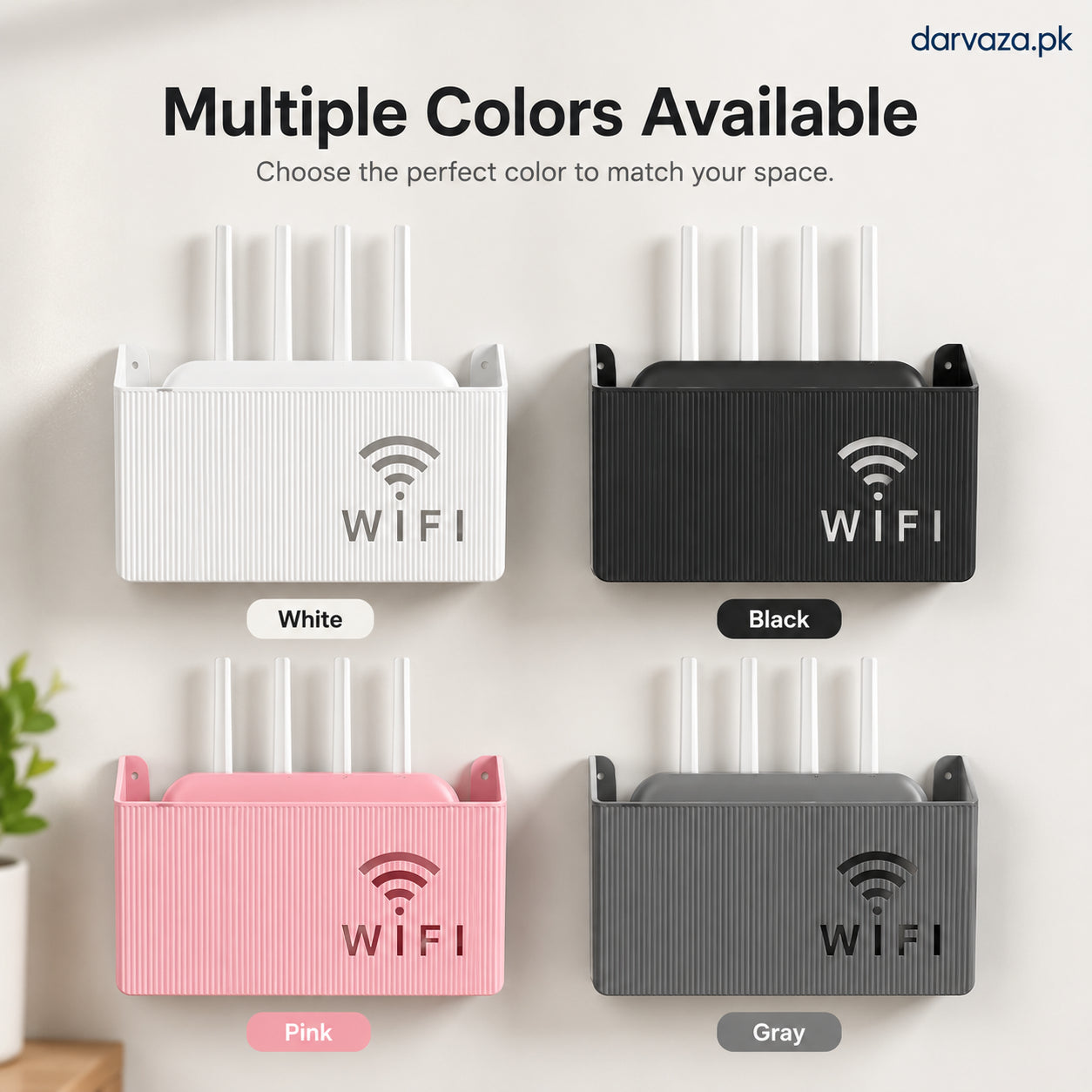 Wall Mount WiFi Router Holder