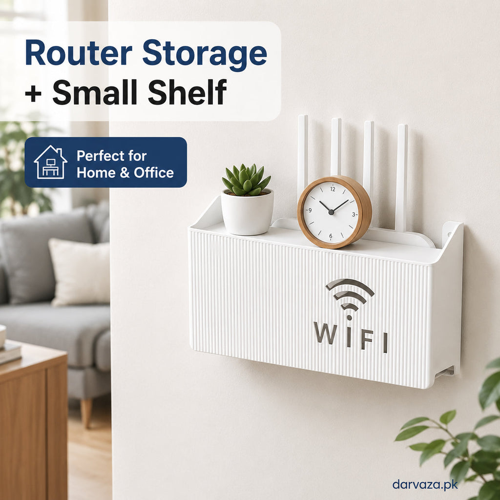 Wall Mount WiFi Router Holder