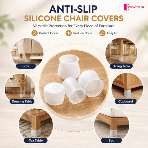 Anti Slip Silicone Chair Covers 38 Pcs