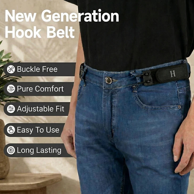 Premium Elastic Waist Buckle – 2 Pcs