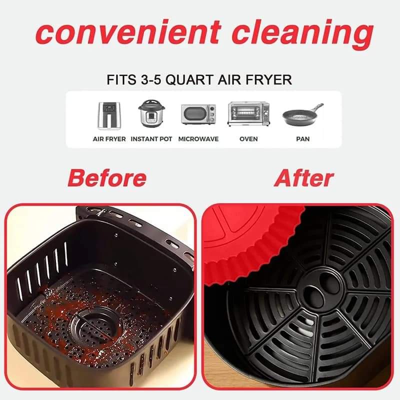 Air Fryer Silicone Reusable Pan