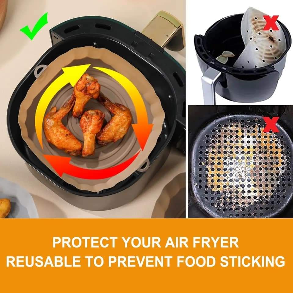 Air Fryer Silicone Reusable Pan