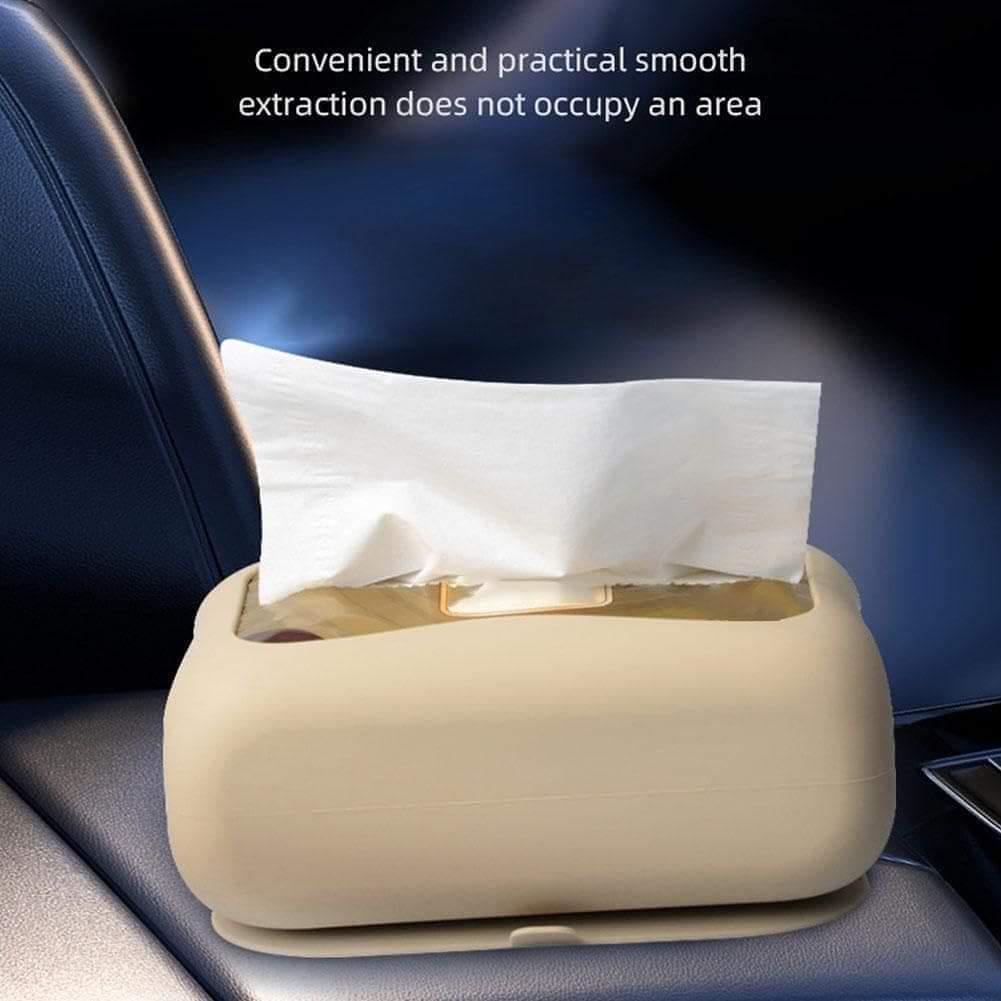 Silicone Suction Tissue BoX Random Colour ( Buy 1 get 1  free )