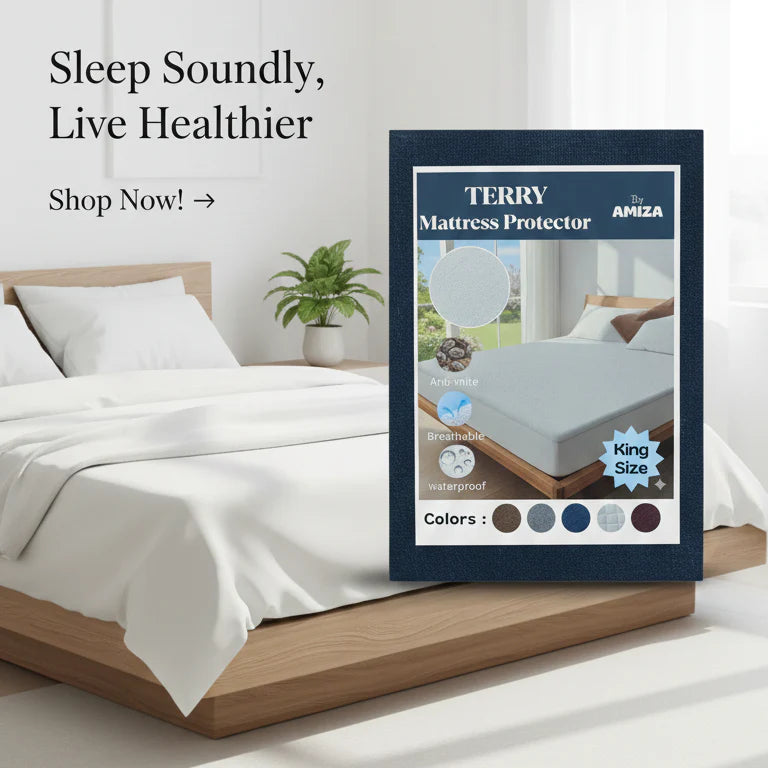Waterproof Mattress Cover Dustproof Breathable & Leakproof Protector