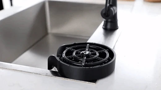 Automatic Cup Washer Glass Rinser for Kitchen Sink Faucet