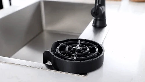 Automatic Cup Washer Glass Rinser for Kitchen Sink Faucet